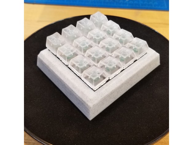 16 key case computer 1up keyboardcase macro macropad mechanical keyboard sweel sweet16 3D print model - Mito3D