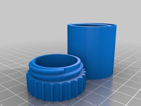 il mio personalizzato polvere chimica di archiviazione strumento i titolari scatole 3d print model - Mito3D