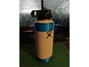 hydro flask 32oz widemouth bumpers food drink flexible hydroflask protector tpu 3d print model - Mito3D
