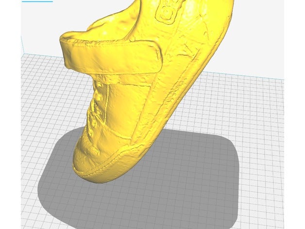 louis vuitton sneaker scansione le scansioni repliche Scansione 3d beta riempire scarpa cinturino 3D print model - Mito3D