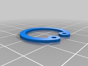 seeger-ring Maschine tools 3d print model - Mito3D