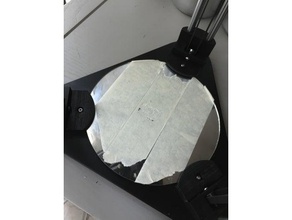 biqu mago espejo de la abrazadera 3d impresora partes cama nivelación cristal soporte titular el montaje del 3d print model - Mito3D