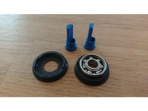 ball bearing roll adjustable spoolholder 3d printer accessories 3d print model - Mito3D