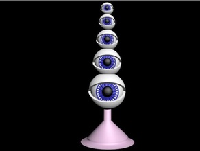 los ojos esculturas 3d print model - Mito3D