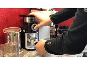 rommelsbacher em200 portafilter holderfunnel kitchen dining adapter caffee espresso kaffeemaschine tool 3d print model - Mito3D
