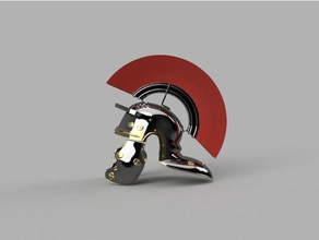 Roma kask sahne zırh 3d print model - Mito3D