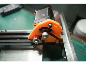 mendel max 3 gedruckt motor mount 3d Drucker Teile makertoolworks mendelmax 3d print model - Mito3D
