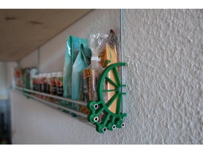 spice shelf rack household 3d print model - Mito3D