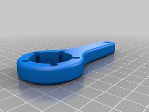 gasflaschen schl&uumlssel llave de herramienta clave la botella gas 3d impresión 3d print model - Mito3D