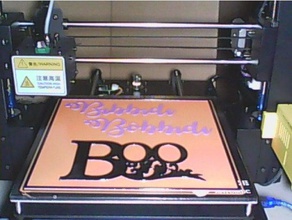 bibbidi bobbidi boo-halloween-Zeichen Zeichen logos 3d print model - Mito3D