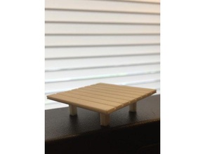einfache mini-d&d-Quadrat-Tabelle Spielzeug & game Zubehör d&d dnd mini Miniatur prop einfach drucken schnell quadratischer Tisch Tabelle 3d print model - Mito3D