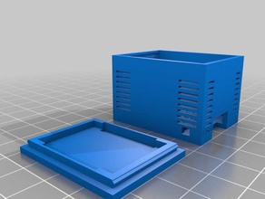 wemos d1 mini boîtier aucun clip n'a pas de trous supérieur l'électronique personnalisé 3d print model - Mito3D