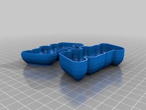 my box abby containers customized 3d print model - Mito3D