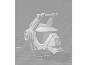 dj yonder low poly fortnite oggetti di scena gioco casco llama stagione 6 3d print model - Mito3D