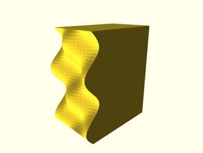 seno de la herramienta corte 3d impresión 3d print model - Mito3D