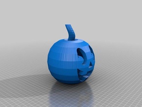 my customized grow your pumpkin decor 3d print model - Mito3D