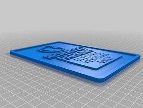 electric car parking sign other 3d print model - Mito3D