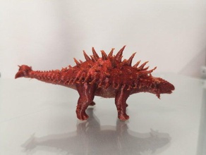 ankylosaurus Tiere dino Dinosaurier jurassic park 3d print model - Mito3D