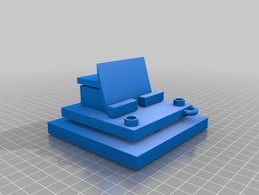spinning-Gerät-Halterung 3d drucken 3d print model - Mito3D
