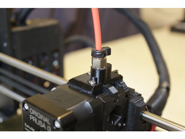 prusa i3 mk3 mmu 20 filamento tampa do sensor de passagem acoplamentos 3d a impressora partes 3D print model - Mito3D