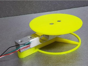 load cell testbed electronics arduino hx711 sensor parallel beam straight bar test bed weight 3d print model - Mito3D