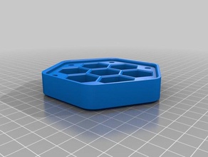 hexa dés titulaire fot seigneur des anneaux 3d les imprimantes 3d print model - Mito3D