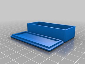 my customized simple parametric project box electronics 3d print model - Mito3D