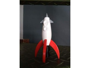 foguete rocket ii los juguetes juegos 3d print model - Mito3D