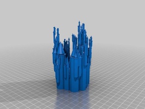 homework-english 10 buildings structures customized 3d print model - Mito3D