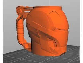Becher iroman Essen trinken ironman 3d print model - Mito3D