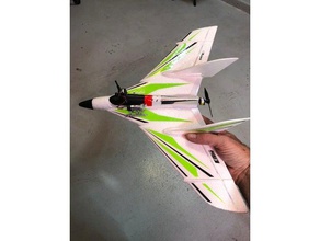fpv mount blade f-27 evolution micro wing rc Fahrzeuge 3d print model - Mito3D