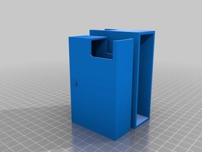 cigarette box clipper light accessories 3d print model - Mito3D