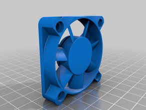 50 mm fan reference model 3d printer parts 3d print model - Mito3D