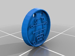 Amulett ipos Schmuck 3d print model - Mito3D
