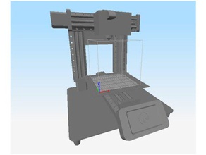 trinus de la máquina virtual 3d las impresoras kodama impresión cama simplify3d simplificar 3d print model - Mito3D