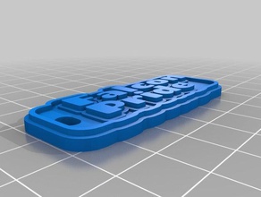 fabulous falcon keychain2 signs logos customized 3d print model - Mito3D
