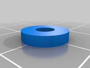 my customized plain flat washer spacer parts 3d print model - Mito3D