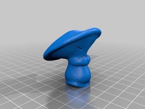 seule fantaisie de champignons les créatures 3d print model - Mito3D