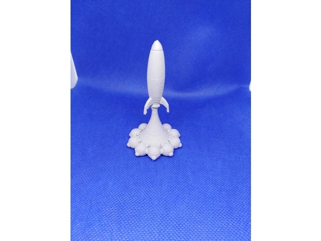 foguete de decolagem modelos nave espacial naves espaciais 3D print model - Mito3D