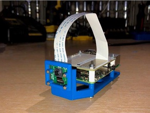 rasberry pi tripod case cam v2 mount electronics raspberry 3d print model - Mito3D