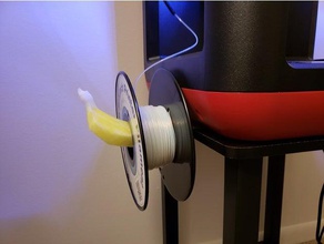 Bananen-Hängematte filament spool holder 3d Drucker - Zubehör filament-Halter komisch life-hack lifehack 3d print model - Mito3D