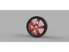 wheel nx-15 3d printing car cars ring vehicle 3d print model - Mito3D