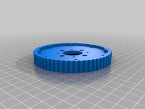 temporização de hub polia robótica correia distribuição dentada 3d print model - Mito3D