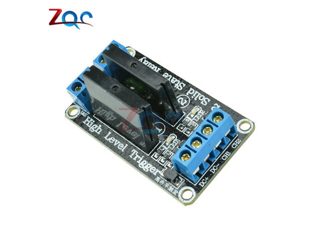 ramjetx state röle muhafaza kutusu sağlam elektronik 12 V 2amp ardion arduino durumda yarış sım ssr 3D print model - Mito3D