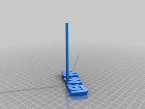lea Schlüsselanhänger angepasst 3d print model - Mito3D