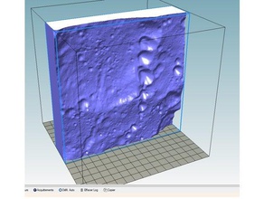 los cráteres de la luna - cometa impactos eruptiva física astronomía 3d print model - Mito3D