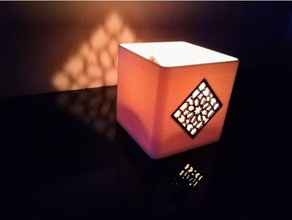 photophore stile orientale arredamento l'arabo di candela islamica marocchino tè luce 3d print model - Mito3D