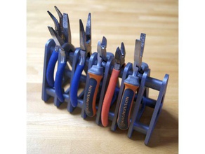 modular plier stand tool holders boxes 3d print model - Mito3D