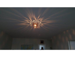 ceiling lamp light pattern household 3d print model - Mito3D