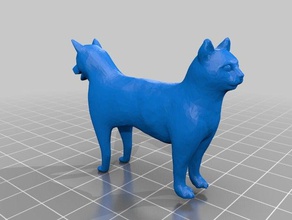 dog cat animali domestici 3d print model - Mito3D